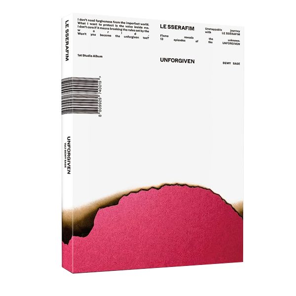 Now Available LE SSERAFIM 1st Studio Album - UNFORGIVEN - CD. at cavo